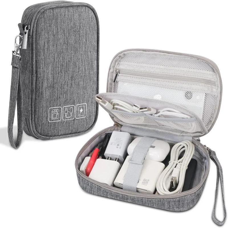 Tech Accessories Case - Tas Penyimpanan Kabel Serbaguna Pengatur Elektronik
