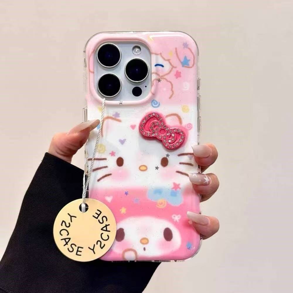 Mobile Tech Accessories - Casing ponsel lembut bertema anime kreatif