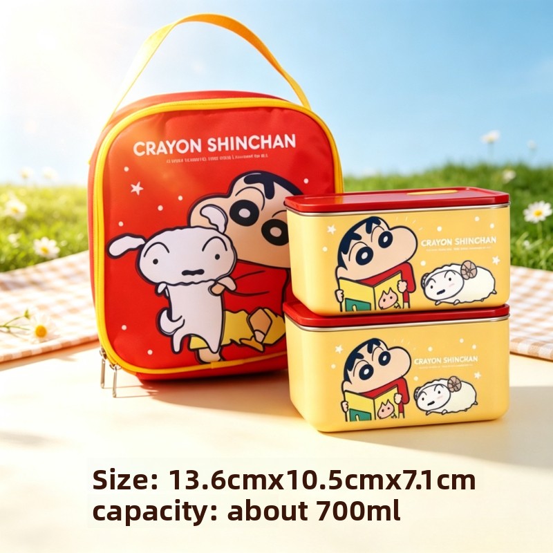 Kawaii Tech Accessories - Kotak Makan Siang Berinsulasi Baja Tahan