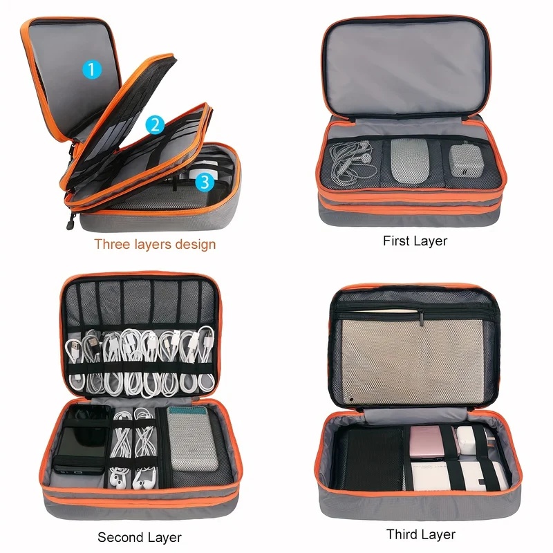 Tas Organizer Elektronik Berla - Tech Accessories Case ulasan dan harga