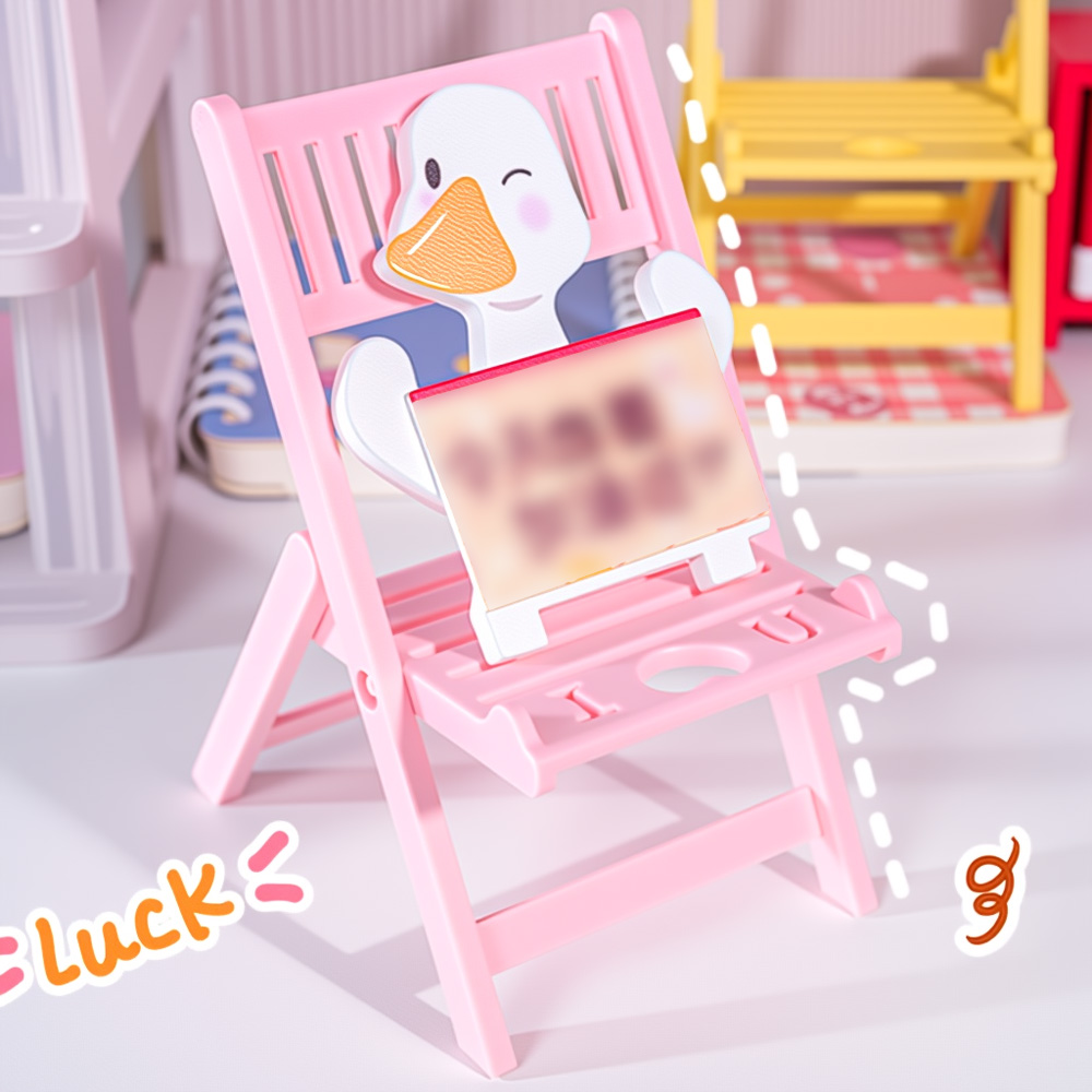 Kursi Lipat Mini Penyangga Pon - Kawaii Tech Accessories ulasan dan harga