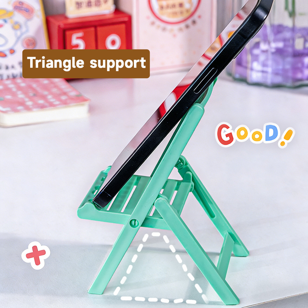 Kursi Lipat Mini Penyangga Pon - Kawaii Tech Accessories ulasan dan harga