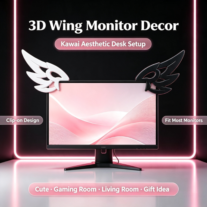 Dekorasi Sayap 3D Kawaii untuk - Kawaii Tech Accessories ulasan dan harga