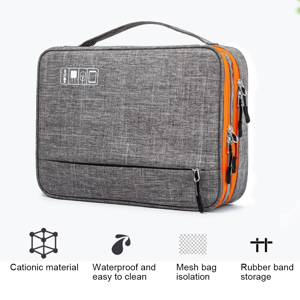 Tas Penyimpanan Aksesori Elekt - Tech Accessories Case ulasan dan harga